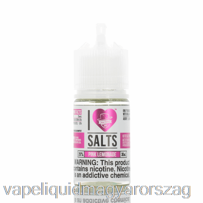 Rózsaszín Limonádé - ​​I Love Salts - 30ml 25mg Vape Pen